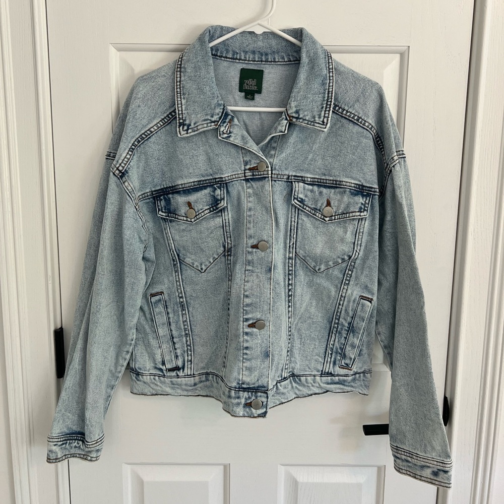TARGET: blue jean jacket
